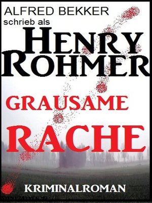 cover image of Grausame Rache